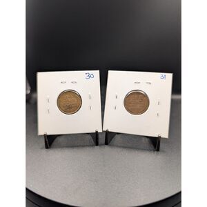 1930 & 1931 Lincoln Wheat Penny Lot – 2 Coins
